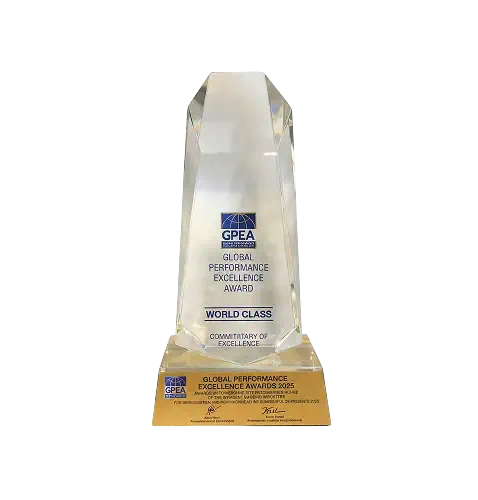 Global Performance Excellence Award 2025 ระดับสูงสุด World Class