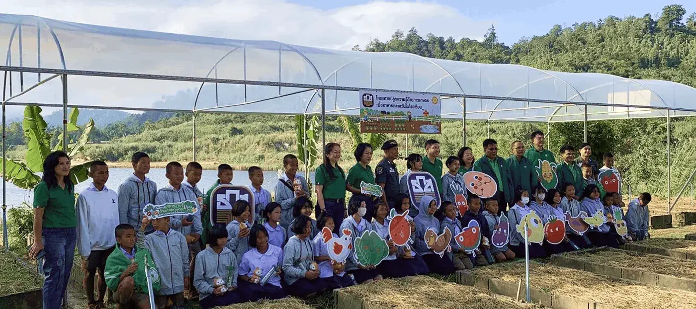 School-Based Agricultural Learning for Lunch Project