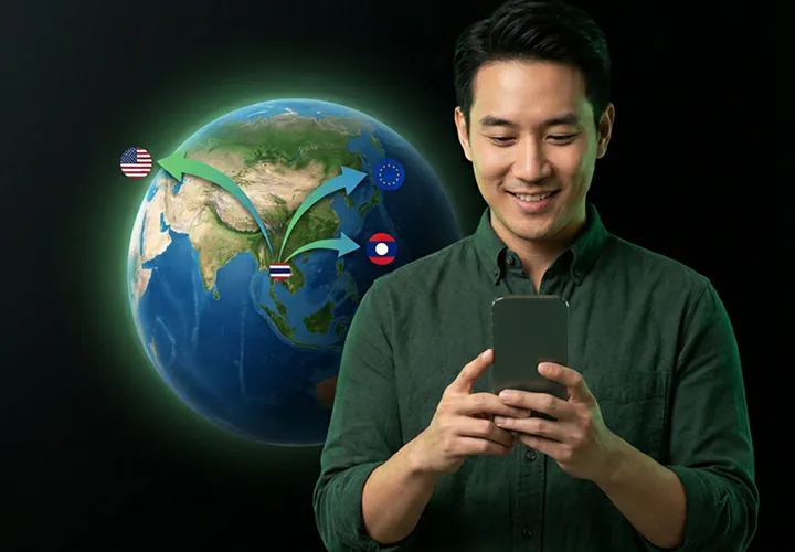 บริการโอนเงินต่างประเทศ ขาออก (Outward Remittance) ผ่าน BAAC Mobile