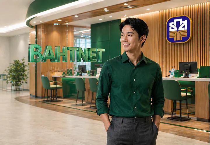การโอนเงินเพื่อบุคคลที่สาม (BAHTNET)