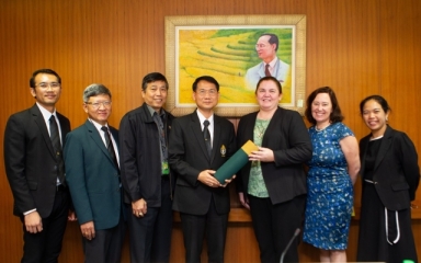 BAAC gave warmly welcome to Minister Counsellor (Agriculture) of the Australian Embassy to Thailand
