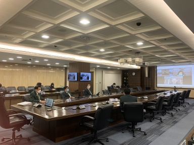 กรรมการ ธ.ก.ส. ร่วมกิจกรรมการปฐมนิเทศ  ผ่านสื่ออิเล็กทรอนิกส์  (Video Conference)