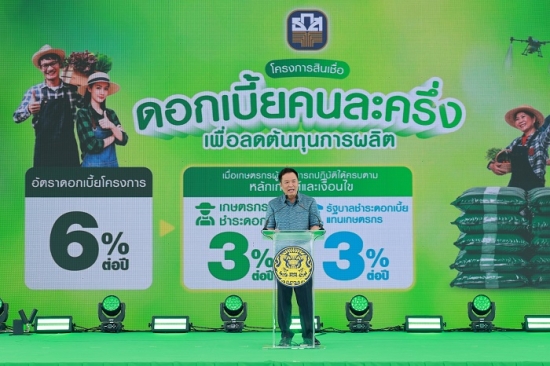 นายกรัฐมนตรี เป็นประธานเปิดตัวโครงการสินเชื่อดอกเบี้ยคนละครึ่ง จังหวัดพระนครศรีอยุธยา