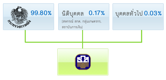 โครงสร้างผู้ถือหุ้น