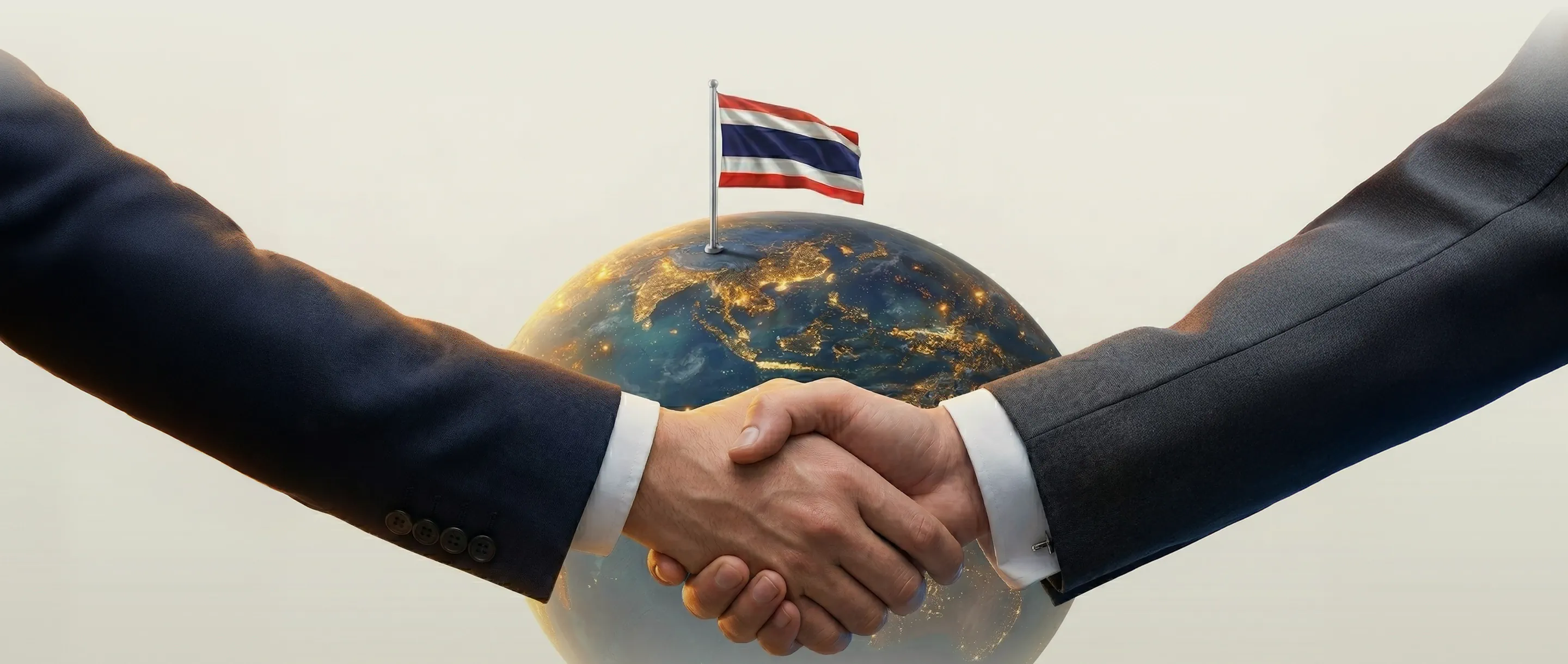 global partnerships welcome banner