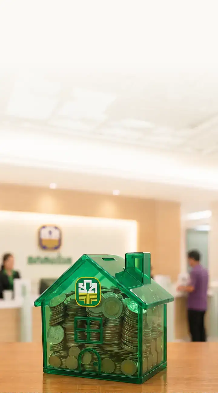BAAC savings products banner background