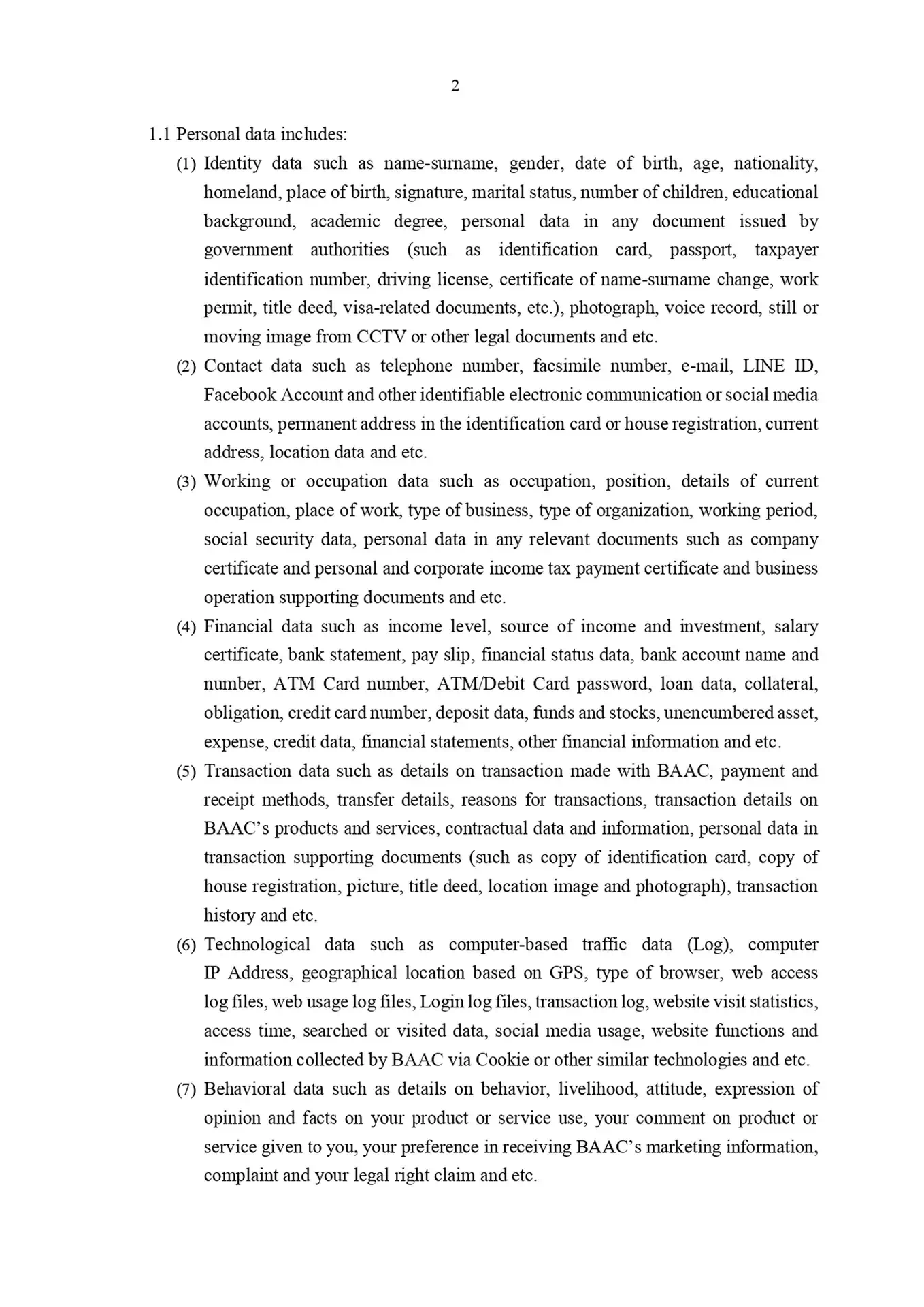 privacy notice content 2