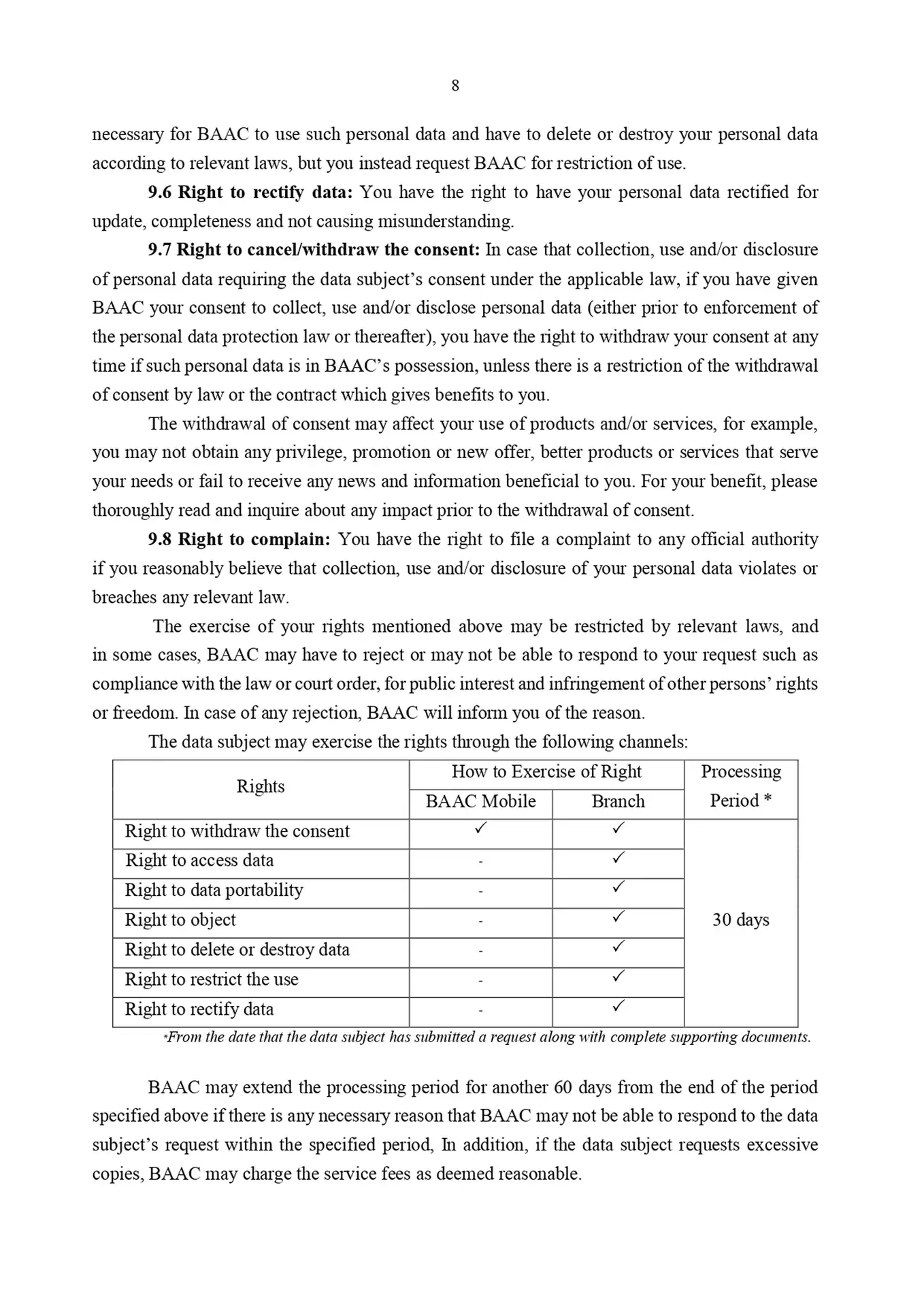 privacy notice content 8